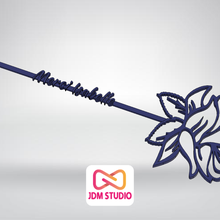 Rose Isabelle rose remercier fleur 3d print model - Mito3D