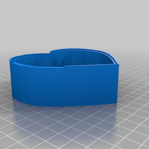 Rose Herz Box Geschenk Valentinstag Behälter 3D print model - Mito3D