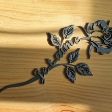 rose love art flower valentine's day 3d print model - Mito3D