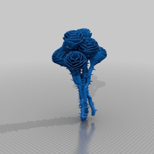 rosen strauss Kunst Skulpturen 3d print model - Mito3D