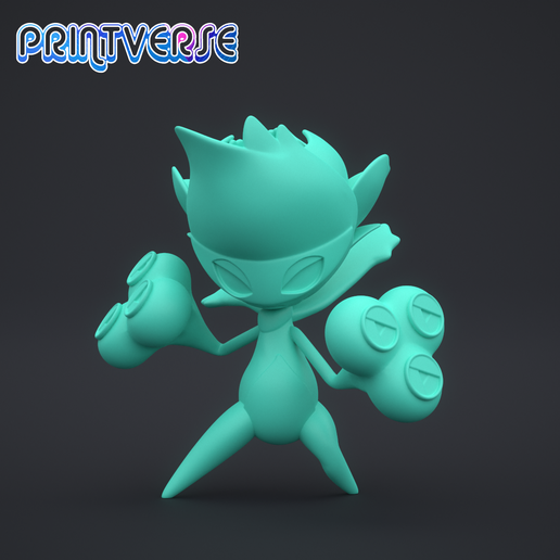 roserade pokemon figurine 3D print model - Mito3D