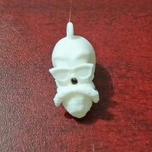 roshi skull said jewelry dragon ball vegetative goku easy print model 3d print model - Mito3D