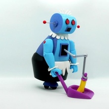 rosie robô Jetsons desenho animado 3d print model - Mito3D