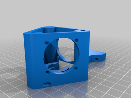 rostock e3d mount 3d printer parts 3d print model - Mito3D