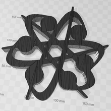 rota ciclo continuo orecchini gioielleria collare chiave squillare orecchio anelli 3d print model - Mito3D