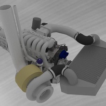 rotary 20b engine mazda cosmo tuned 3d model 3d print model - Mito3D