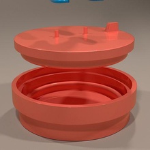 giratorio base gratis 3d print model - Mito3D