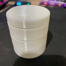 rotary cylindrical jewelry makeup box 3d print model - Mito3D