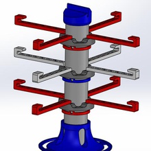 rotary-Schmuck-Halter home lifehack3d 3d print model - Mito3D
