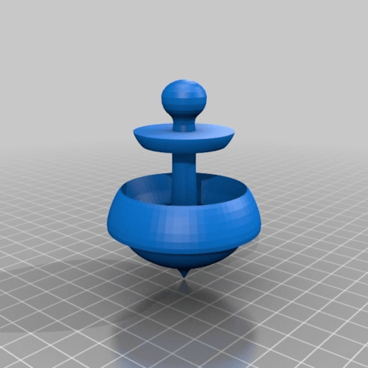 rotary kreisel gioco giocattolo 3D print model - Mito3D