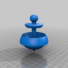 rotary kreisel jeu jouet 3d print model - Mito3D