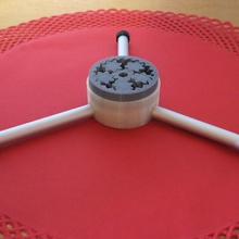 rotary plato casa cojinete de la cena los hogares cocina útil comedor rodamiento 3d print model - Mito3D