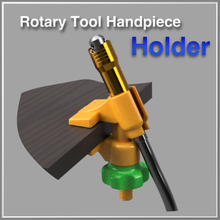 rotary tool flexible shaft handpiece holder foredom tools arrangement 3d print model - Mito3D