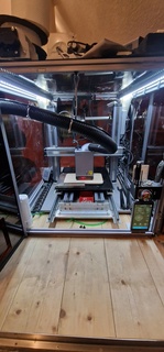 drehbar Luft Aufnahme Flansch 40w Laser Snapmaker 3d print model - Mito3D