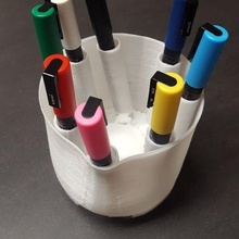 rotate pencil holder v1 marker office 3d print model - Mito3D