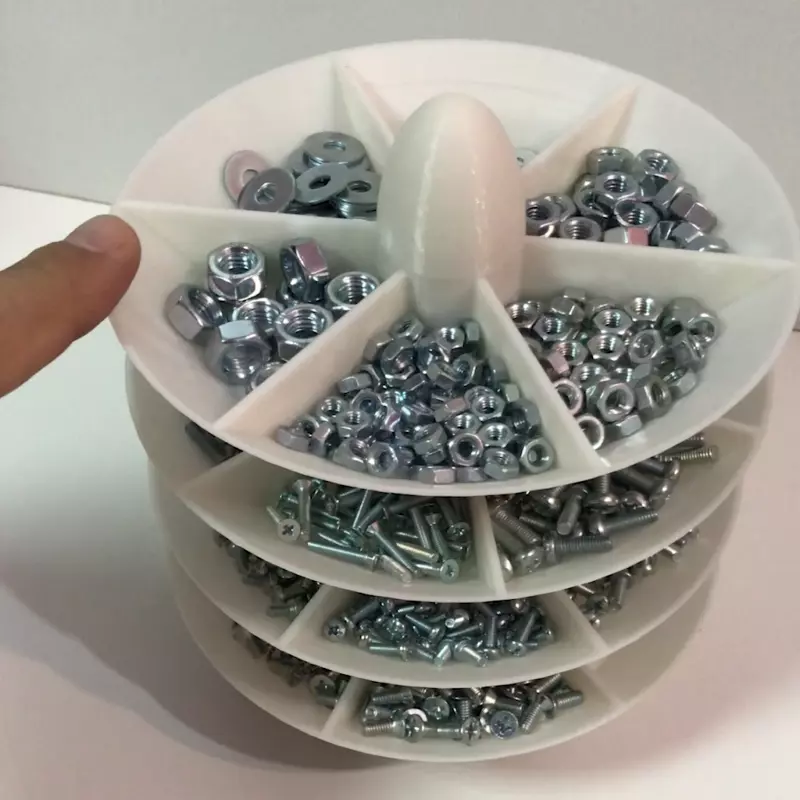 rotante cremagliera 3D print model - Mito3D