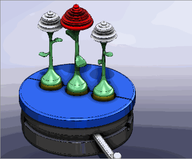 dönen güller oyun Çiçekler gül Aşk doğa çiçek çiçekstagramı sakinlik barış meditasyon rahatlamak oyuncak oyuncaklar 3d print model - Mito3D