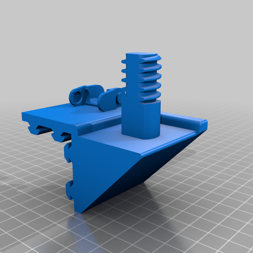 rotating spool holder ender 3 pro v2 cable hook - base 3d_printer_accessories 3D print model - Mito3D