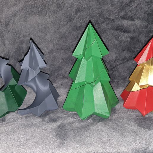 rotierend Weihnachten Baum 3D print model - Mito3D