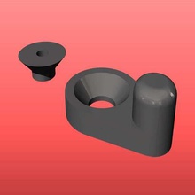 rotation latch tool parts 3d print model - Mito3D