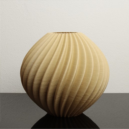 Drehung Vase 1 3D print model - Mito3D