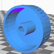 rotator light dimmer 3d print model - Mito3D