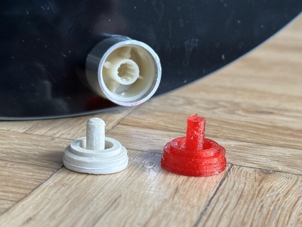 rotel Turm Ventilator Gummi Füße Art 7711 CHC Zauberfan 3d print model - Mito3D