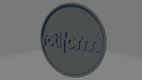 rotiform coaster 3d print model - Mito3D