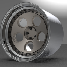 rotiforme roda escala modelo carro afinação 1 24 escalomodelo rotor messer diecast 18 scalecar 124scale 3d print model - Mito3D