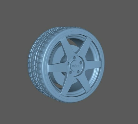 rotiforme borde caliente ruedas 1 64 rueda coche vehiculo dto llantas jdm alemania 3d print model - Mito3D