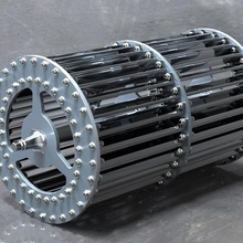 rotor michell-turbine tool b&aacute nki-turbine cross-flow turbine durchstr&ouml mturbine ossberger-turbine tools 3d print model - Mito3D