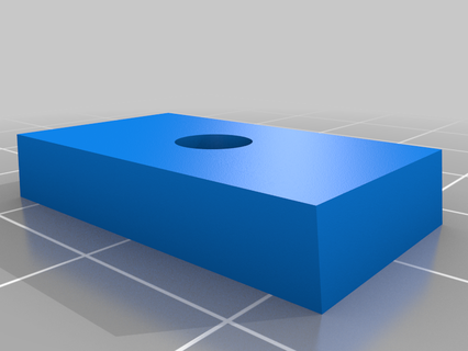 rotozip depth guide nut holder 3d print model - Mito3D
