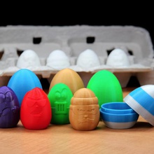 Gemeinheit Eier verschiedene Kreatur Ostern easter egg Spielzeug 3d print model - Mito3D