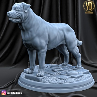 rottweiler podre cachorros cão animais leão tigre dinossauro Pokémon mario Dragão 3d print model - Mito3D