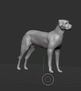 rottweiler cane pitbull animale domestico trofeo cani 3d print model - Mito3D