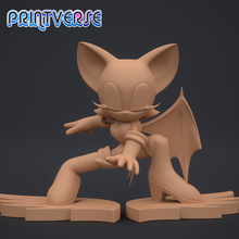rouge bat figurine 3d print model - Mito3D