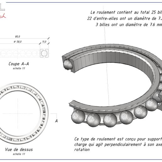 roulement billes tool 3d printing 3D print model - Mito3D