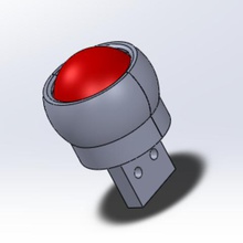 la ruleta bille varios bot el robot roue robotique 3d print model - Mito3D