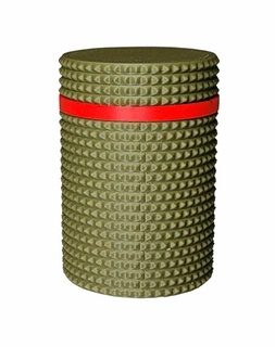 round box military style container storage containers 3d print model - Mito3D