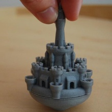 tour du château de spinner haut jeu 3d print model - Mito3D