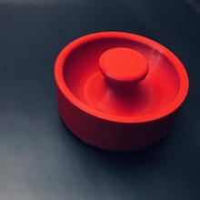 round dough cutter handle tool empanada circle dought cutte 3d print model - Mito3D