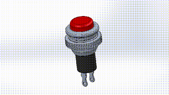 rond pousser bouton commutateur 3d print model - Mito3D