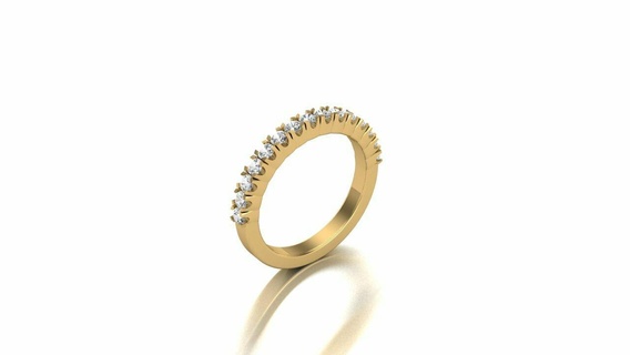 round square c cut band diamonds jewelry ring engagement diamond wedding set pendant fish dolphine sea water custom work necklace 3d print model - Mito3D