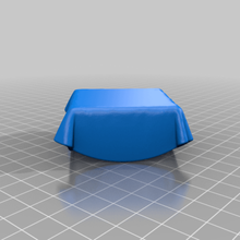 round tablecloth over box home decor 3d print model - Mito3D