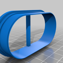 arrondi rectangle pilule forme biscuit coupeur 3d print model - Mito3D