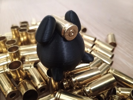 roundy last round bullet holder 9mm gun piccatiny weaver 9x19 9x21 762x39 3d print model - Mito3D
