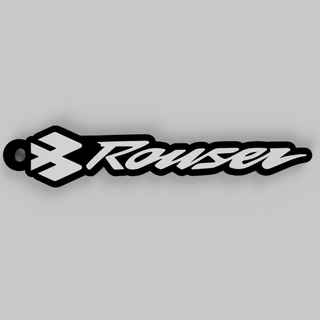 rouser motorcycle keychain Jewelry brands alpinestar yamaha fox honda grc tkm protaper 3d print model - Mito3D