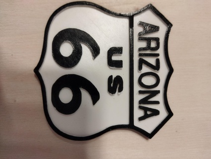 rota 66 Arizona çeşitli 3d print model - Mito3D