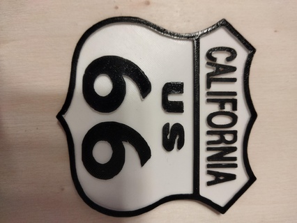 Route 66 Kalifornien verschiedene 3d print model - Mito3D