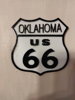 Route 66 Oklahoma verschiedene 3d print model - Mito3D